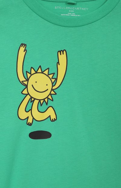 Хлопковый лонгслив STELLA MCCARTNEY, арт. TX8P80, фото 3