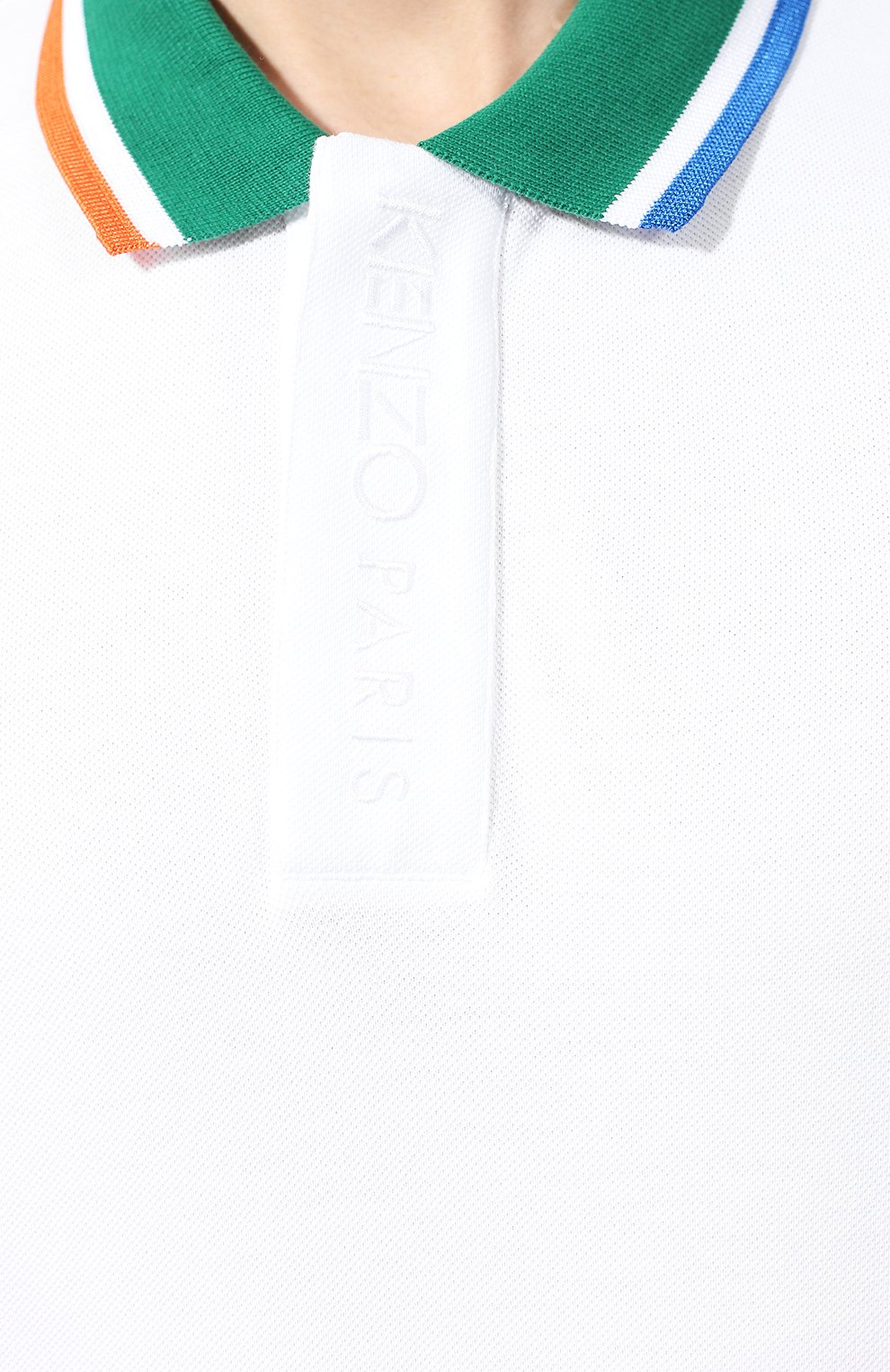 Хлопковое поло  KENZO, арт. 5P00344BA, фото 5