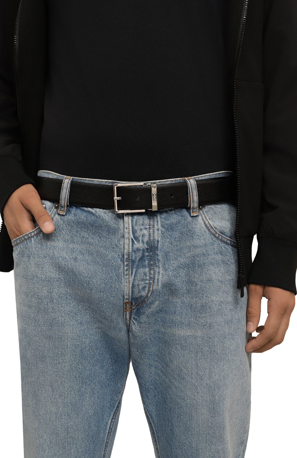 Кожаный ремень HUGO, арт. 50522618, фото 2