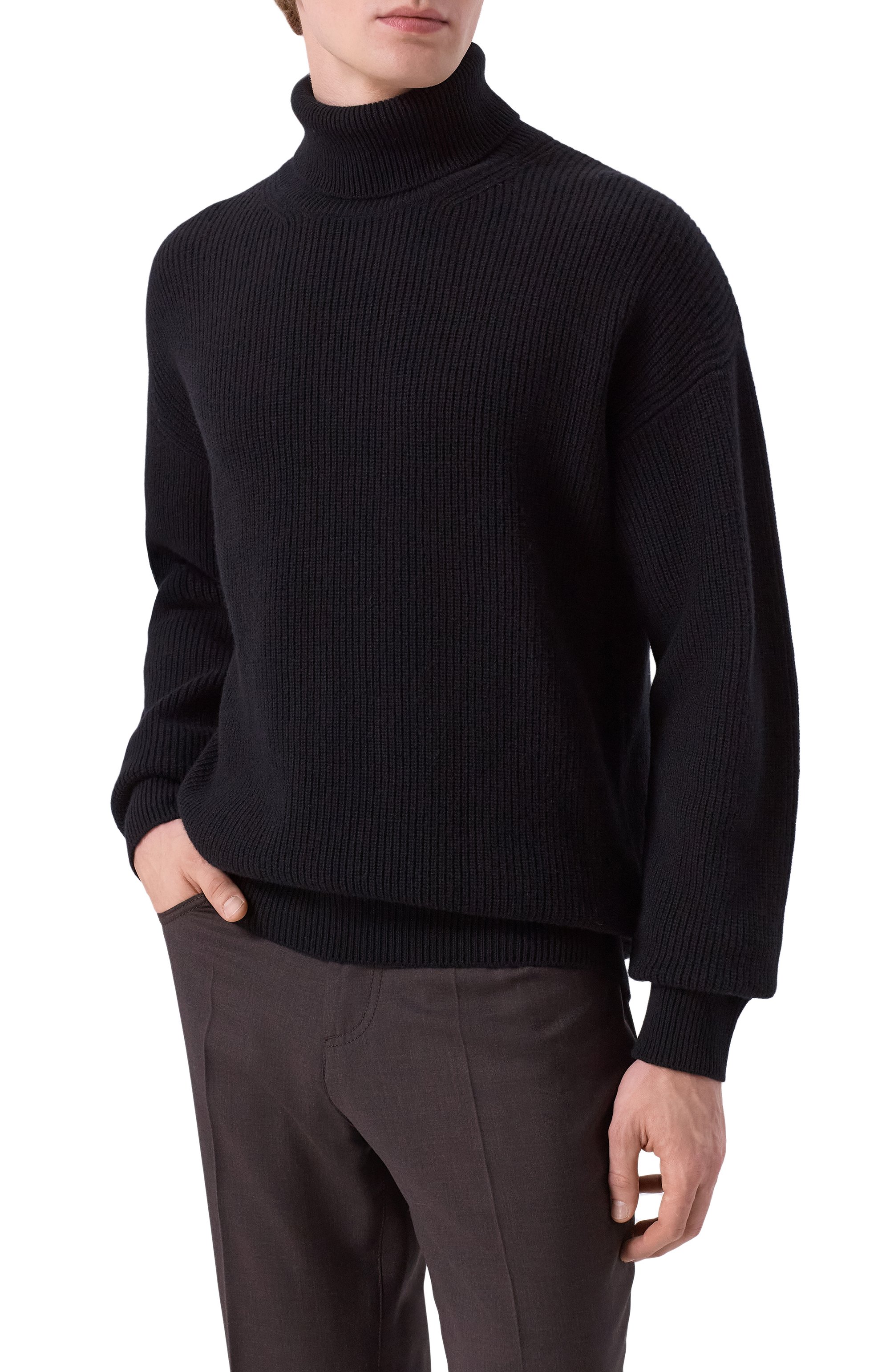 Шерстяной свитер KITON, арт. UMM066006, фото 3