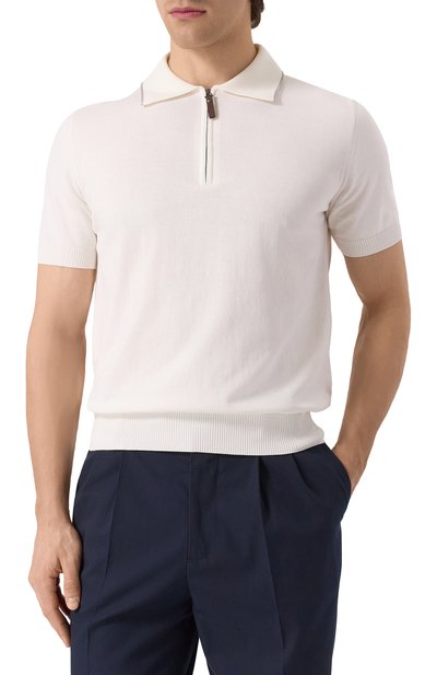 Хлопковое поло CANALI, арт. C1052/MK02261, фото 3