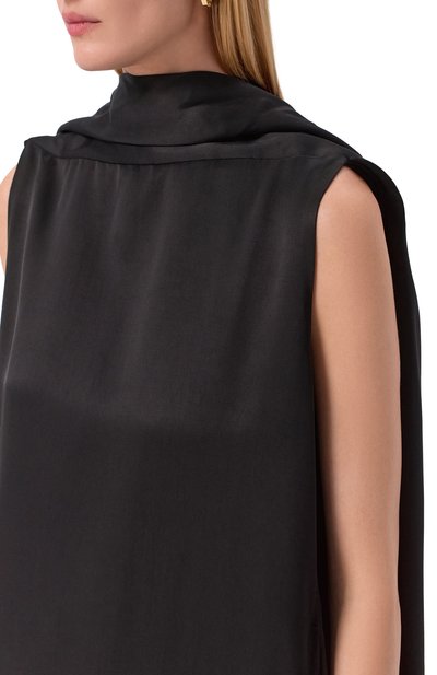 Атласное платье TOTEME, арт. 253-WRD0198-FB0382, фото 4