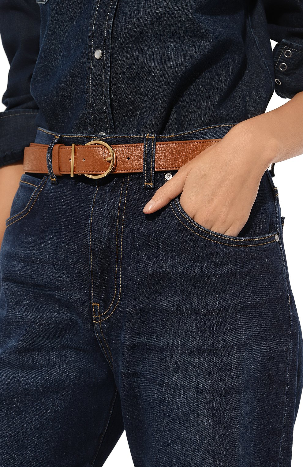 Кожаный ремень COCCINELLE, арт. E3N35110601, фото 2