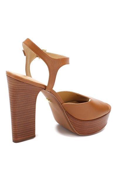 Кожаные босоножки bennet MICHAEL MICHAEL KORS, арт. 40R9BTHS3L, фото 4