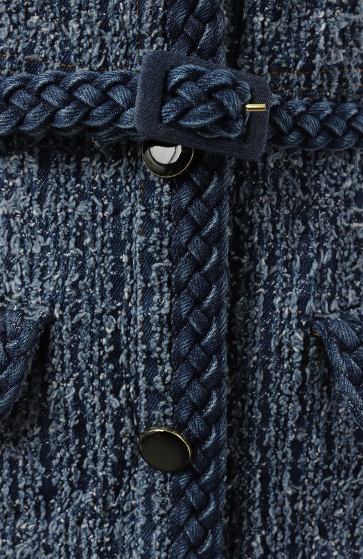 Джинсовое платье self-portrait PF24-836S-BL Синий  PF24-836S-BL Фото 5