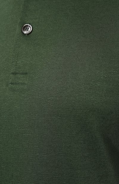 Поло изо льна и хлопка KITON, арт. UMK0234, фото 5