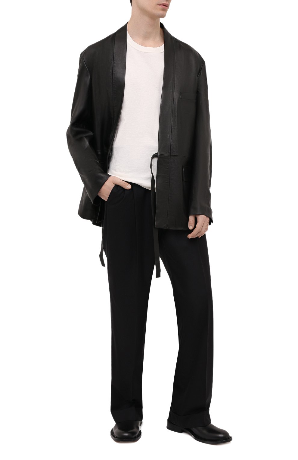 Кожаная куртка AMBUSH, арт. BMJE001S21LEA002, фото 2