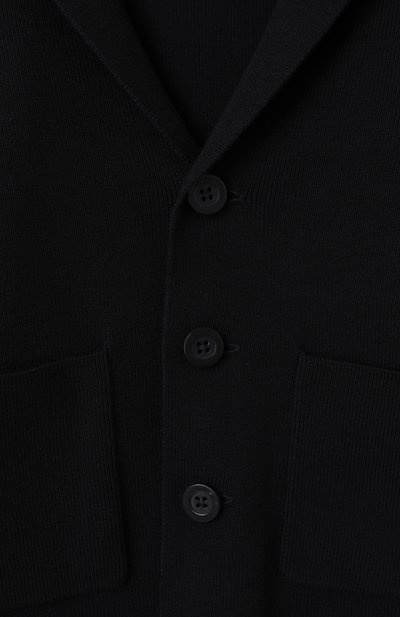 Пиджак из хлопка и вискозы EMPORIO ARMANI, арт. EB000299/AF14754, фото 3