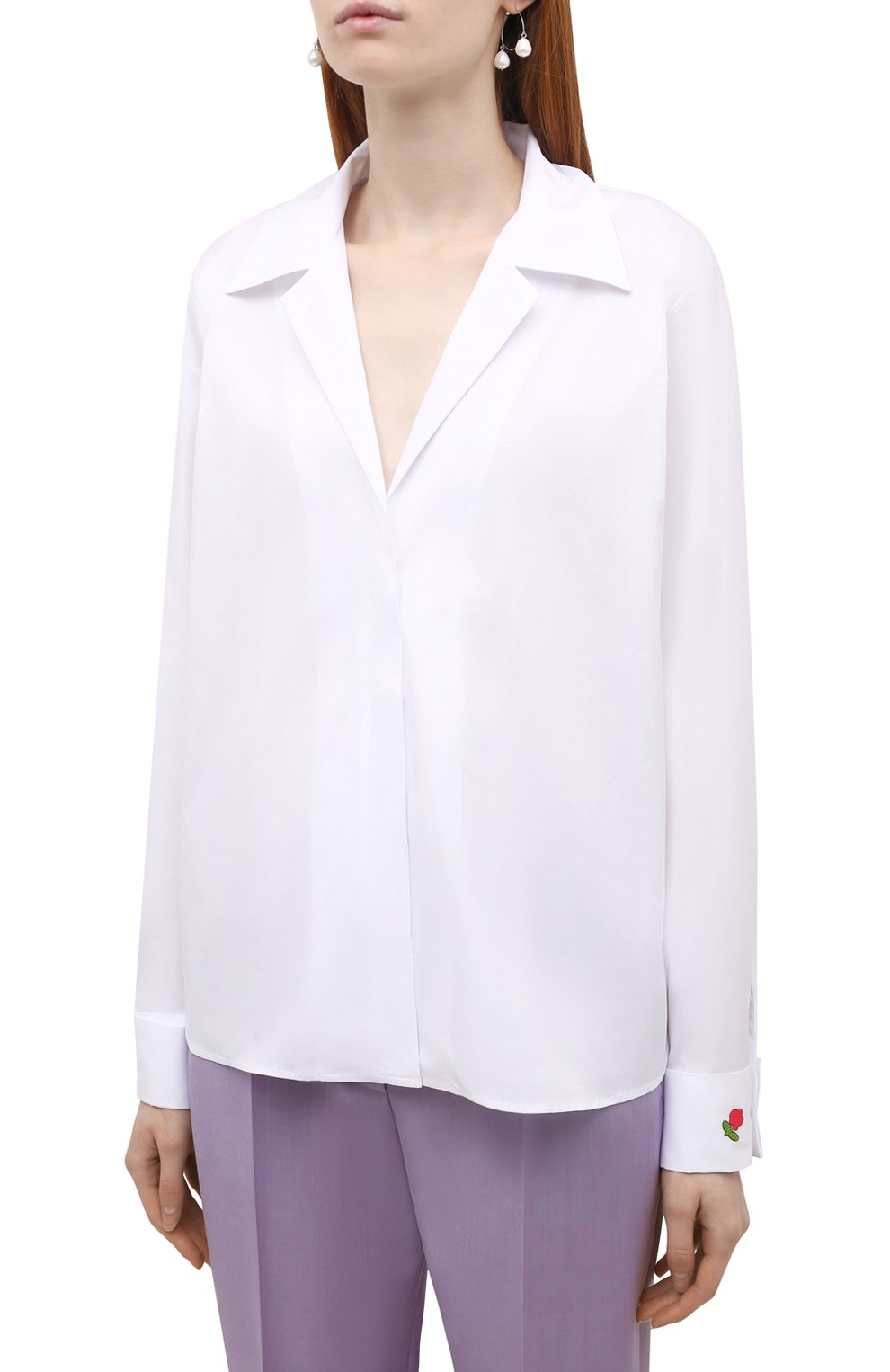 Хлопковая блузка BERNADETTE, арт. PS22-RTW-SHIRT-BES-CP0-1, фото 3
