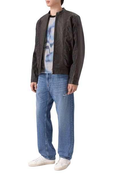 Кожаная куртка DIESEL, арт. A21119/0GSBK, фото 2