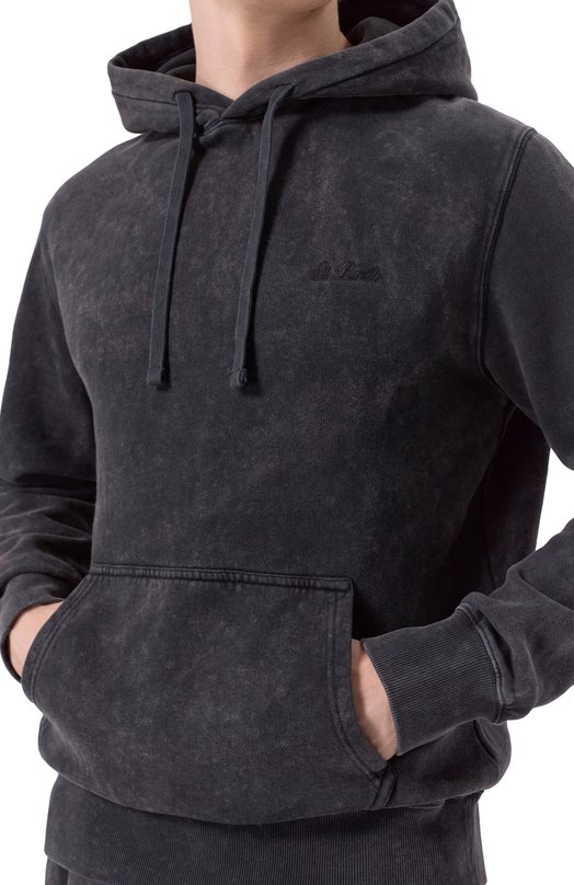 Хлопковое худи MC2 Saint Barth TRI0001-00568I/TRIBECA Серый  TRI0001-00568I/TRIBECA Фото 5