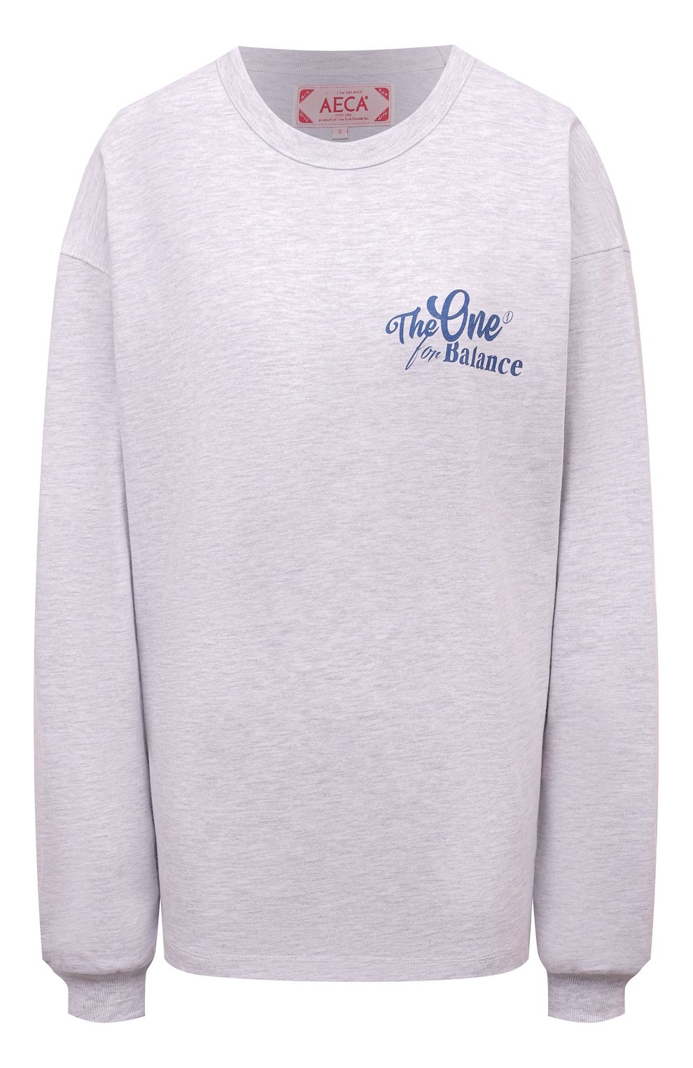 Хлопковый свитшот AECA WHITE, арт. FWCMFWBDTTLSO001C0, фото 1