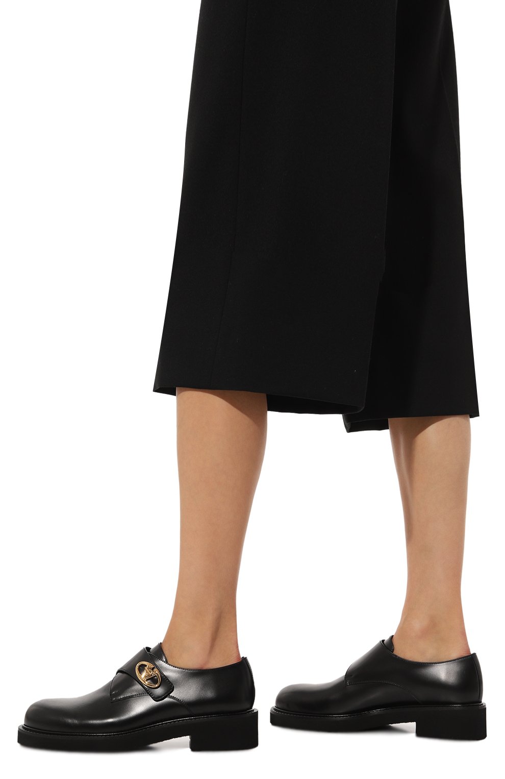 Кожаные монки vlogo locker VALENTINO, арт. 5W2S0JS7/HJL, фото 3