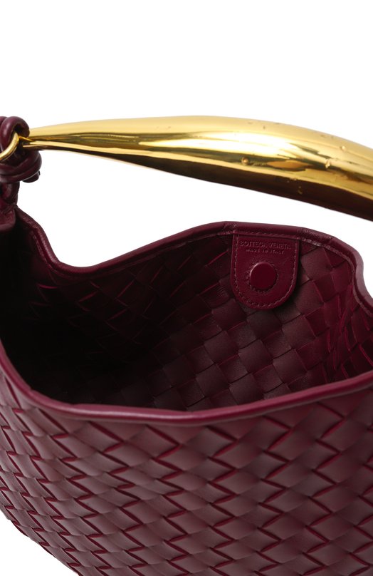 Сумка Sardine Chain Bottega Veneta 776768/VCPP1 Бордовый  776768/VCPP1 Фото 5
