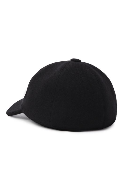 Кашемировая бейсболка Andrea Campagna AB180-CSP-RS/FAWS00 Чёрный  AB180-CSP-RS/FAWS00 Фото 2
