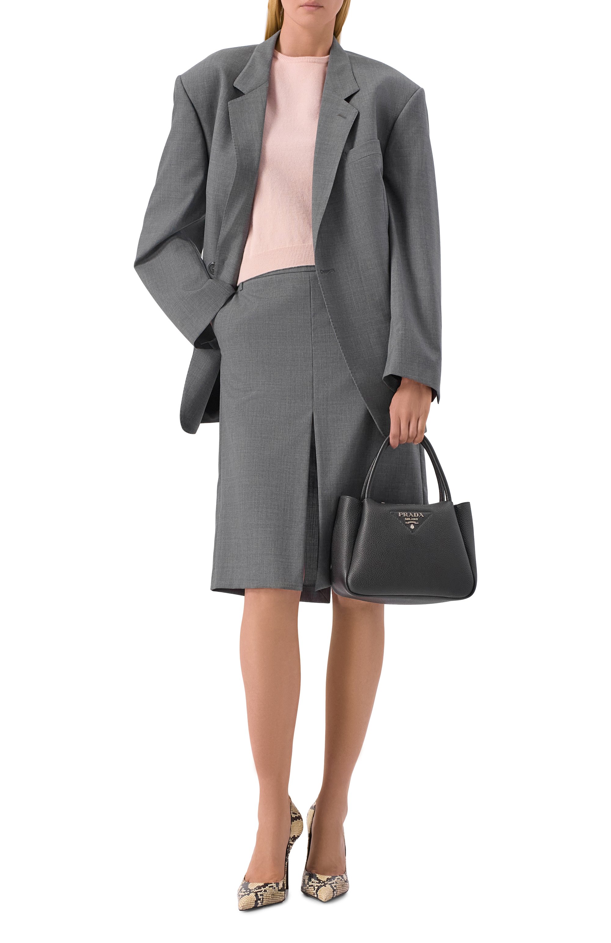 Сумка PRADA черного цвета по цене 482500 руб., арт. 1BC145/2DKV, фото 7 Сумка PRADA, арт. 1BC145/2DKV, фото 7