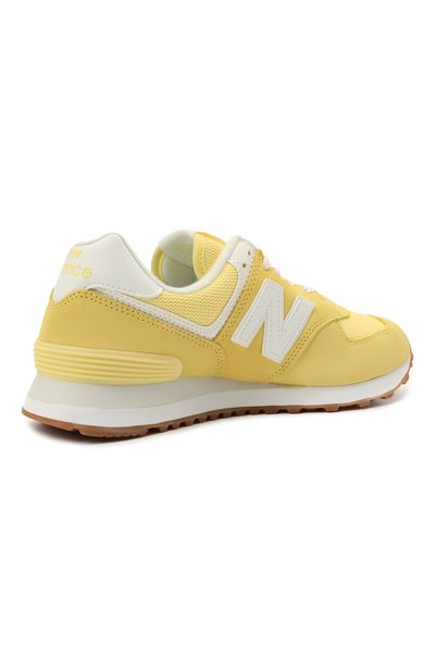 Комбинированные кроссовки 574 classic NEW BALANCE, арт. WL574PK2/B, фото 4