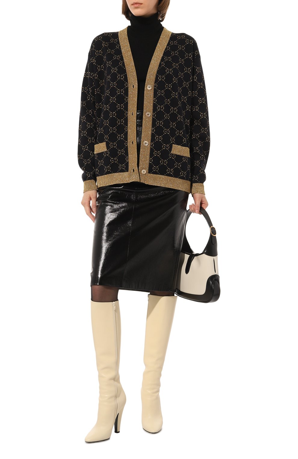 Хлопковый кардиган GUCCI, арт. 529193 X9W83, фото 2