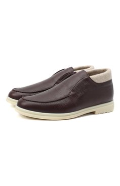 Мужские кожаные ботинки open wintery walk LORO PIANA бордового цвета, арт. FAL4243 | Фото 1 (Подошва: Плоская; Материал внутренний: Натуральная кожа; Мужское Кросс-КТ: Ботинки-обувь; Материал утеплителя: Без утеплителя; Региональные ограничения белый список (Axapta Mercury): RU; Материал сплава: Проставлено; Драгоценные камни: Проставлено; Материал внешний: Натуральная кожа)