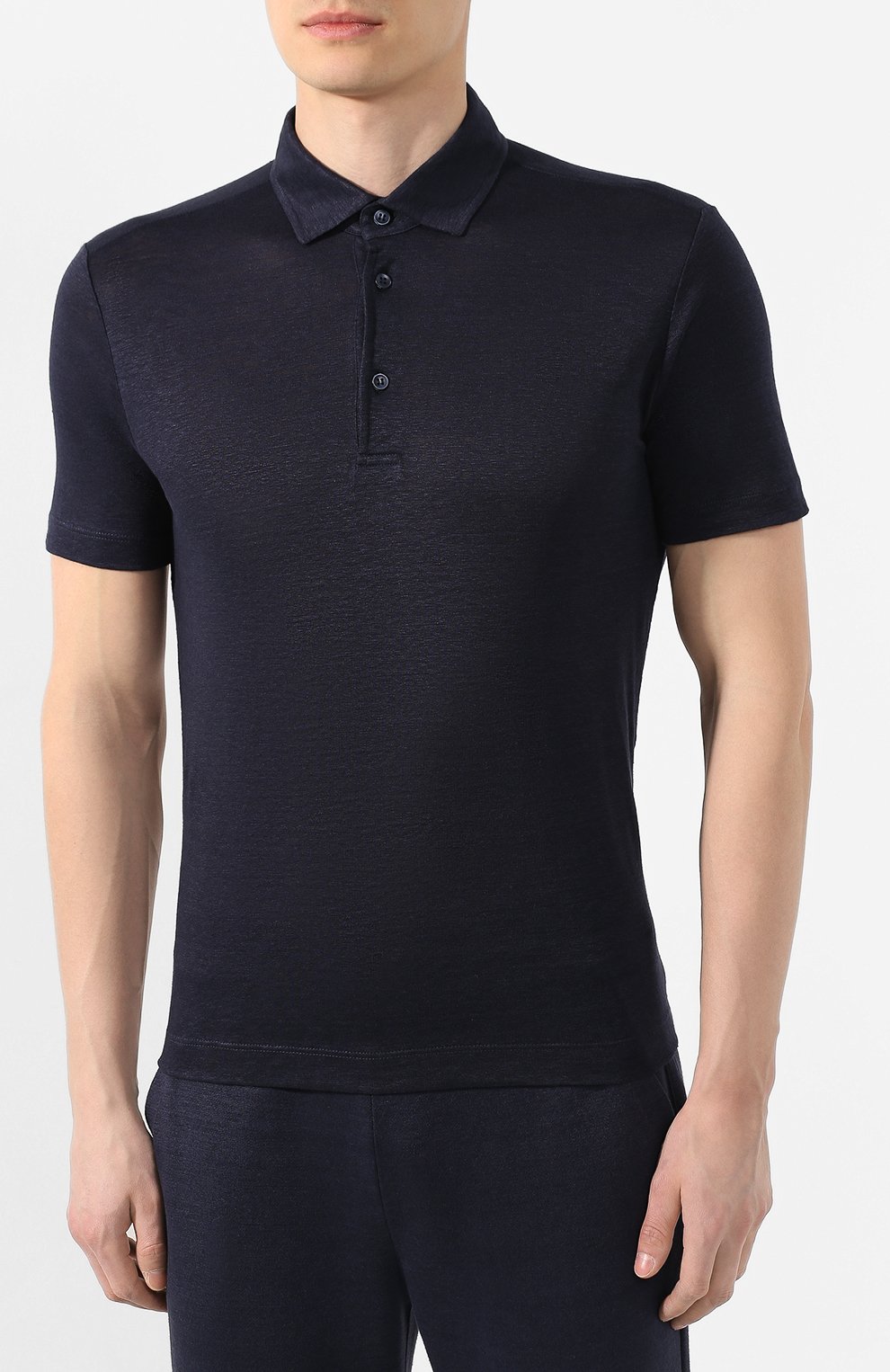 Льняное поло LORO PIANA, арт. FAI1314, фото 3