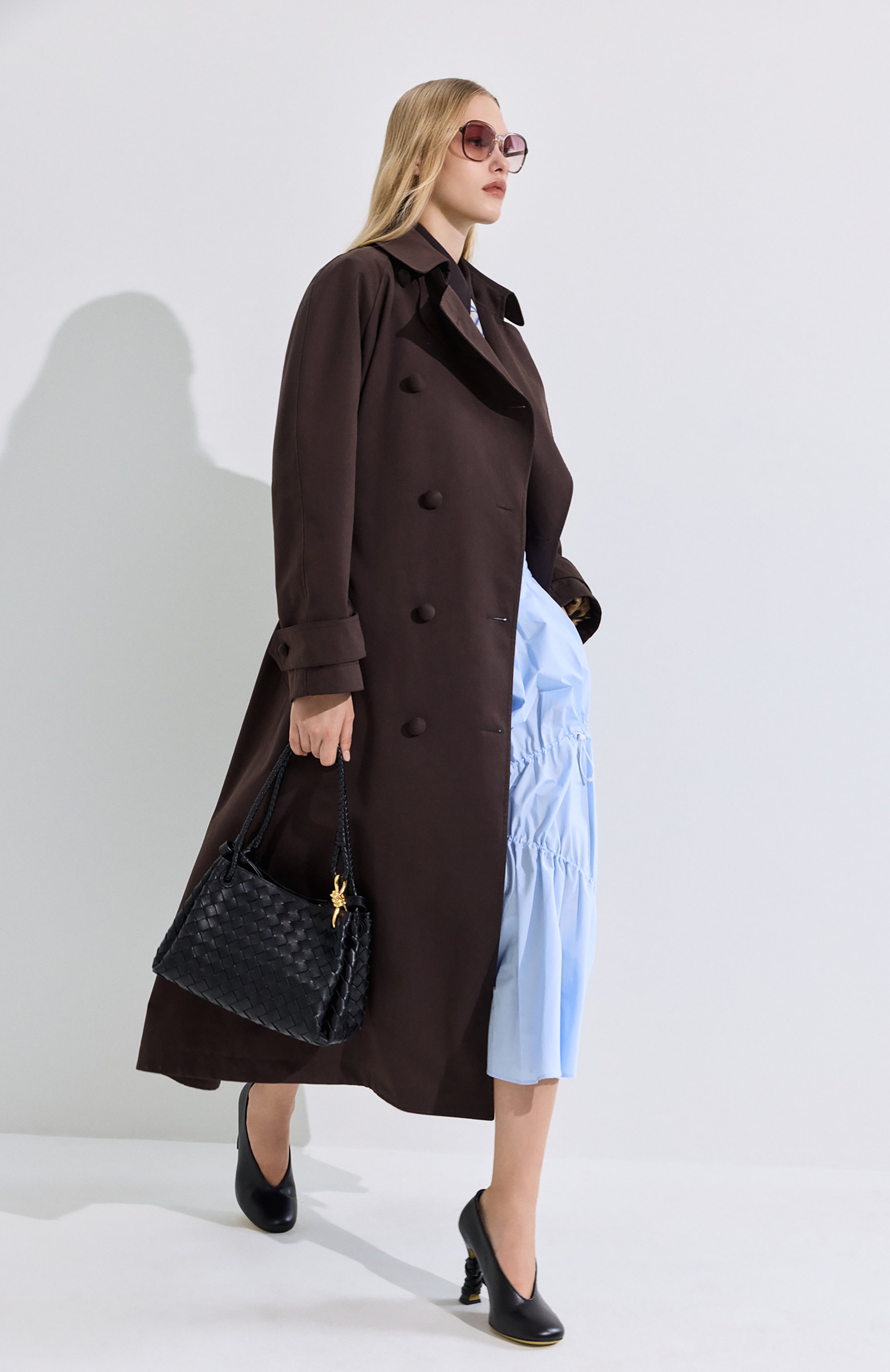 Рубашка из шерсти и шелка BOTTEGA VENETA, арт. 860125/V6D60, фото 6