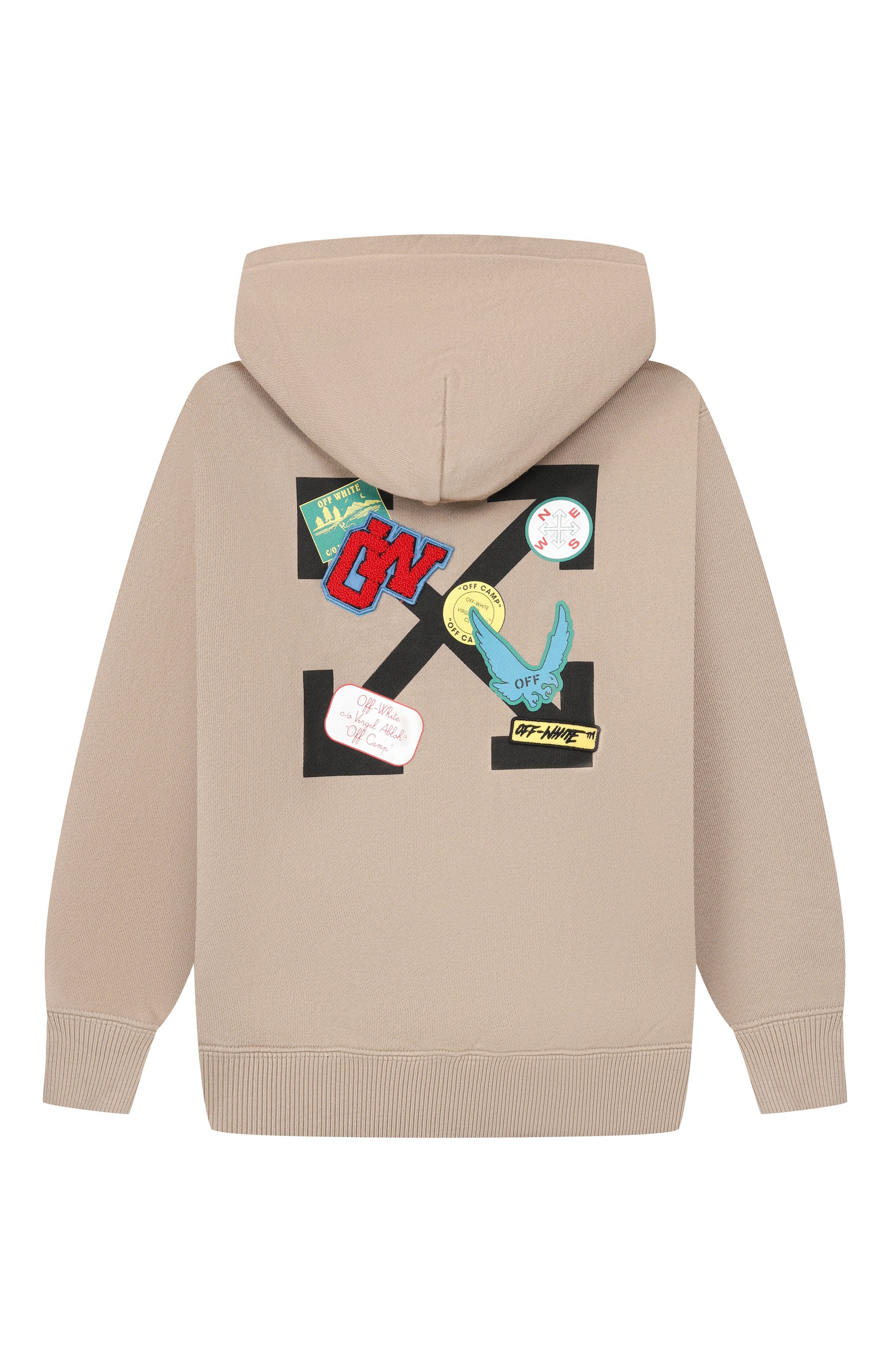 Хлопковая толстовка OFF-WHITE, арт. 0BBE001S26FLE003, фото 2