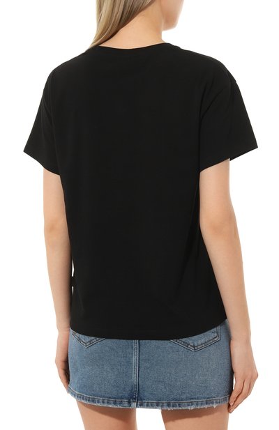 Хлопковая футболка MOSCHINO, арт. 231V6/V0784/4410, фото 4