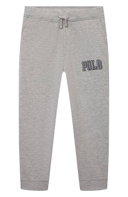 

Хлопковые джоггеры Polo Ralph Lauren, Серый
