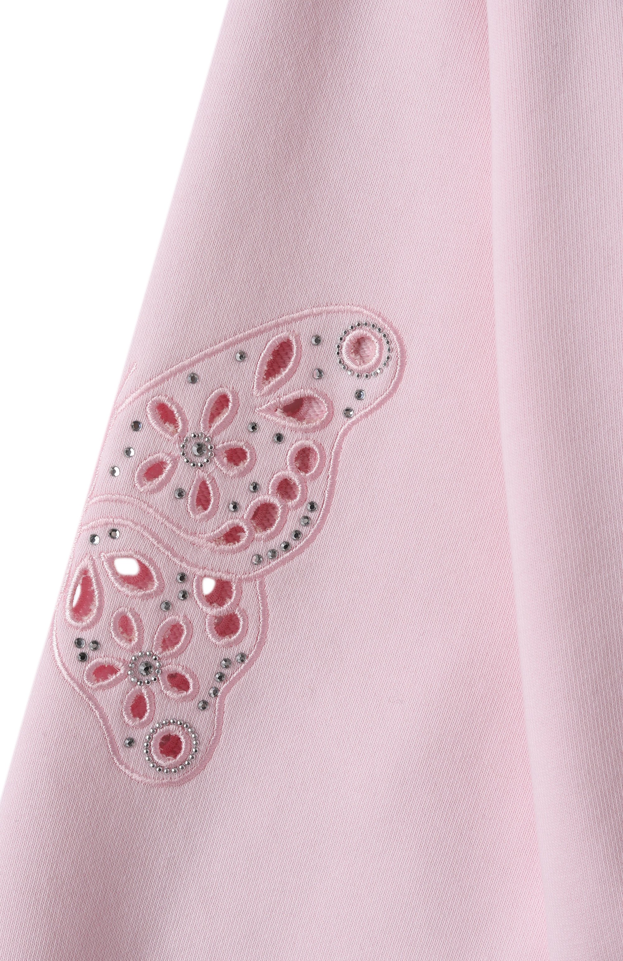 Хлопковый свитшот MONNALISA, арт. 79E602, фото 3