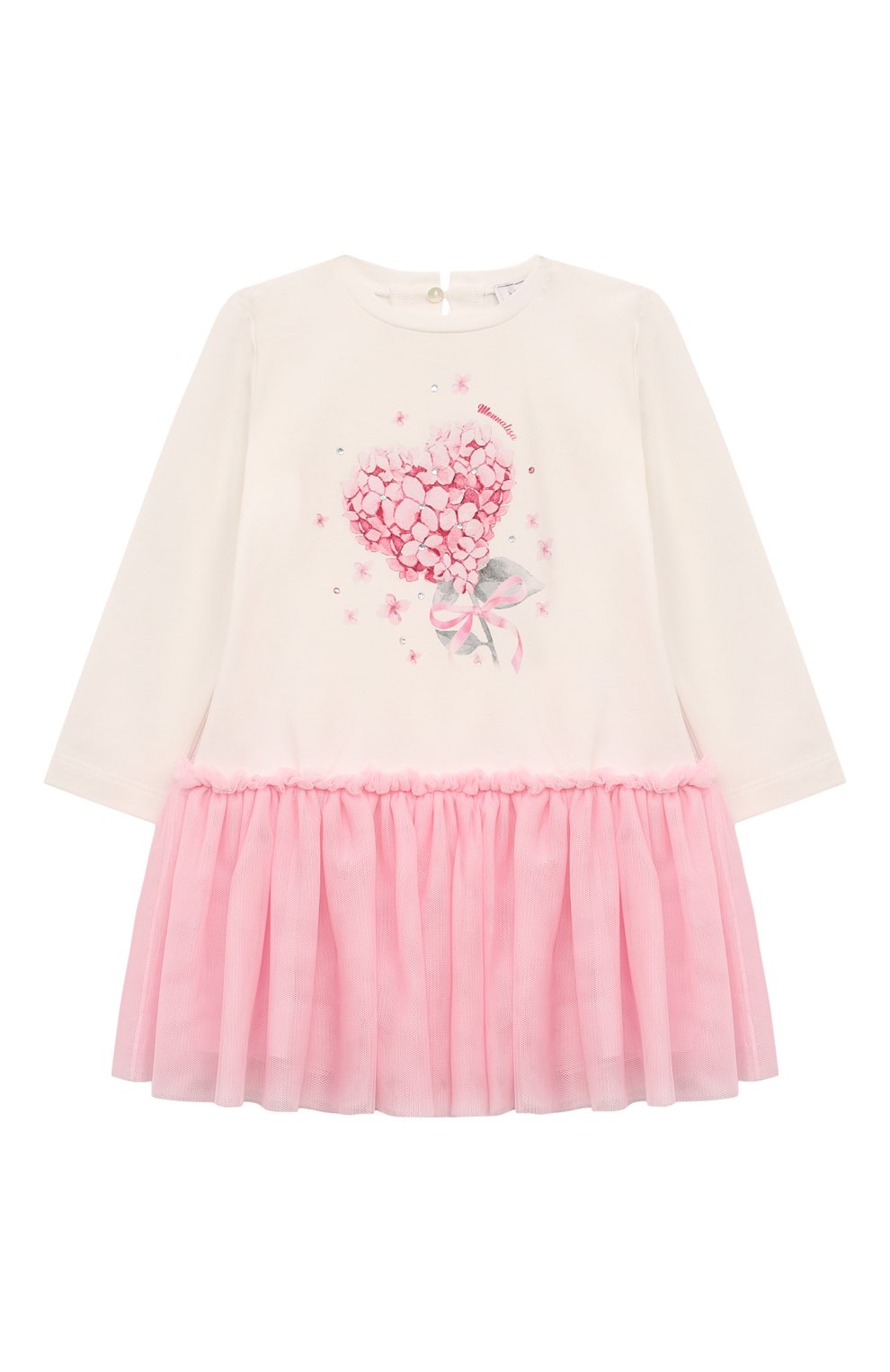 Хлопковое платье MONNALISA, арт. 39D901., фото 1