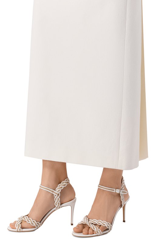 Босоножки Julia 80 Casadei 1L478B0801/TAHII Кремовый  1L478B0801/TAHII Фото 2