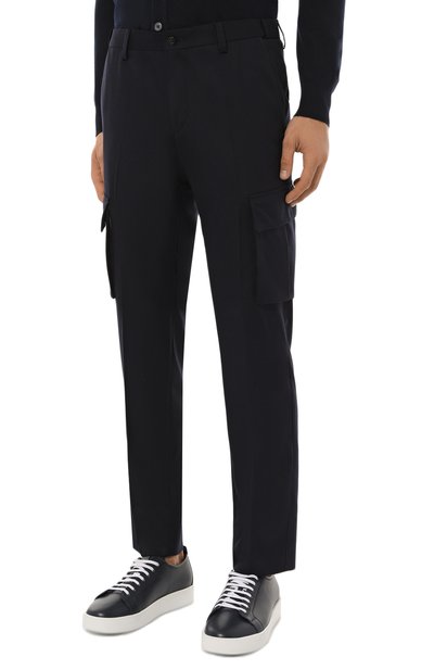 Шерстяные брюки-карго CORNELIANI, арт. 944L02-9418111, фото 3
