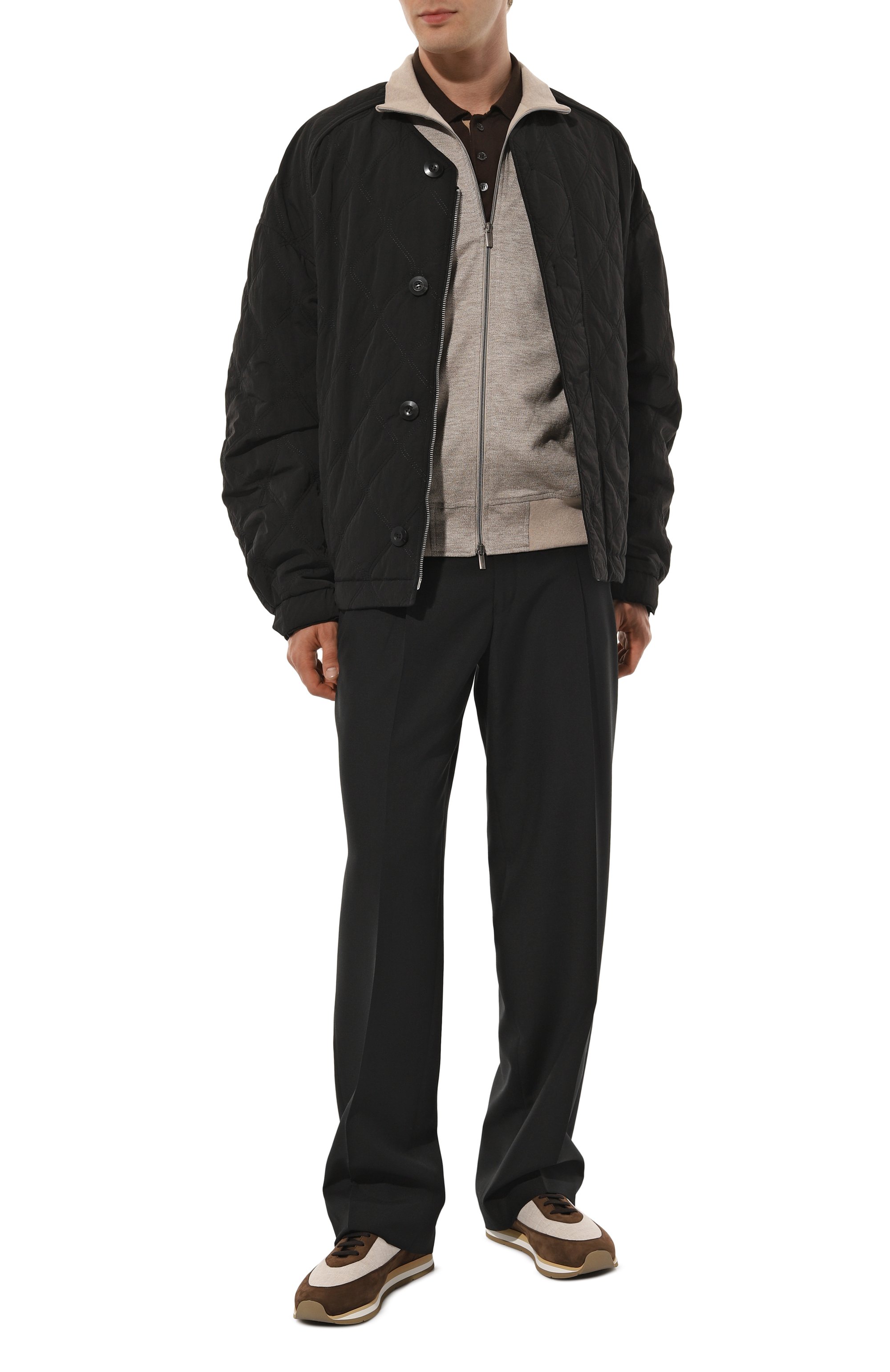 Комбинированные кроссовки ZILLI, арт. H0082AM1059VHM001, фото 2