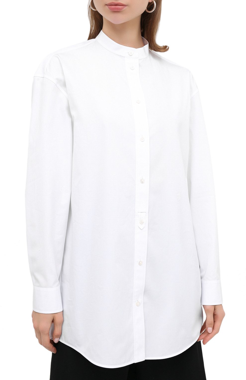 Хлопковая рубашка JIL SANDER, арт. JSXR600205-WR244300, фото 3