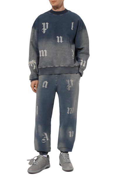 Хлопковые джоггеры PALM ANGELS, арт. PMCH027F24FAB001, фото 2