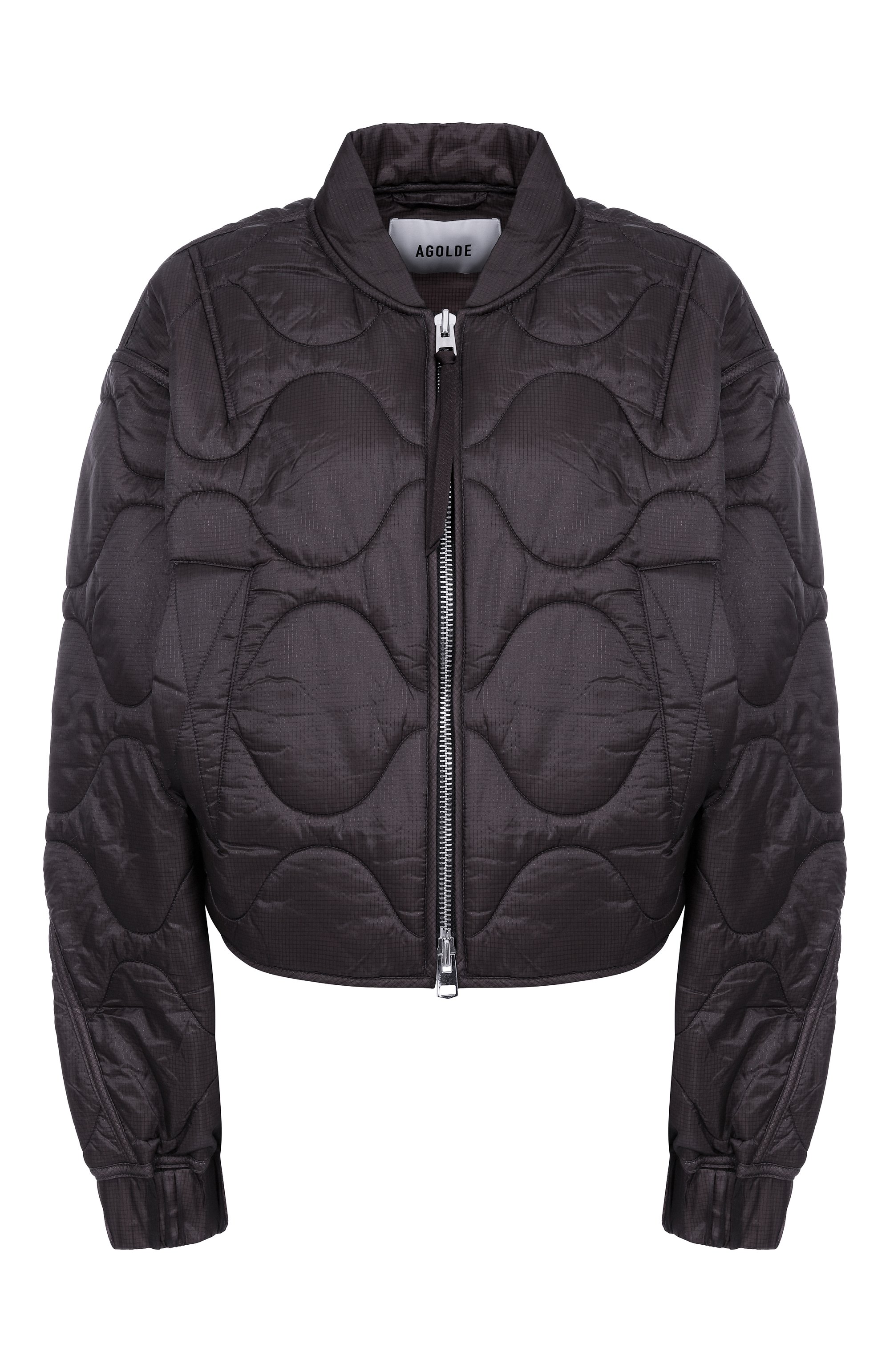 Бомбер AGOLDE черного цвета по цене 87750 руб., арт. A5031, фото 1 Бомбер AGOLDE, арт. A5031, фото 1