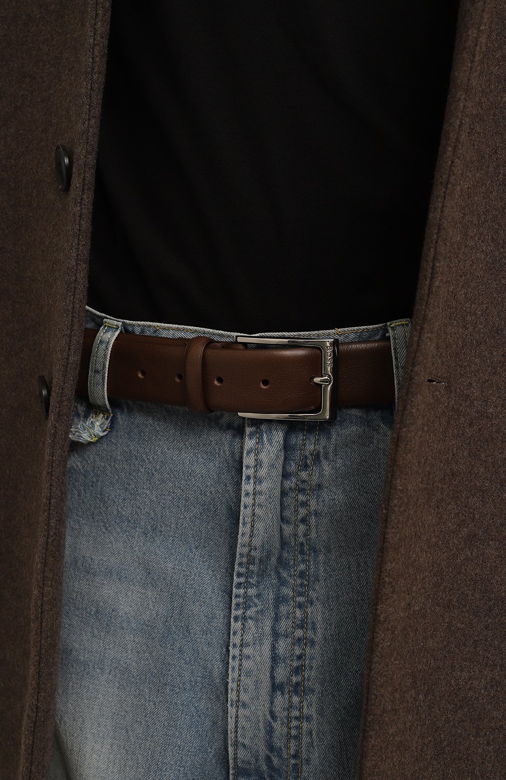 Кожаный ремень BOSS, арт. 50503351, фото 2