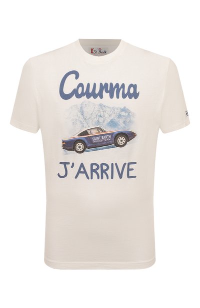 Мужская хлопковая футболка MC2 SAINT BARTH, арт. STBM ARN0TT/ARN0001/MAYP57