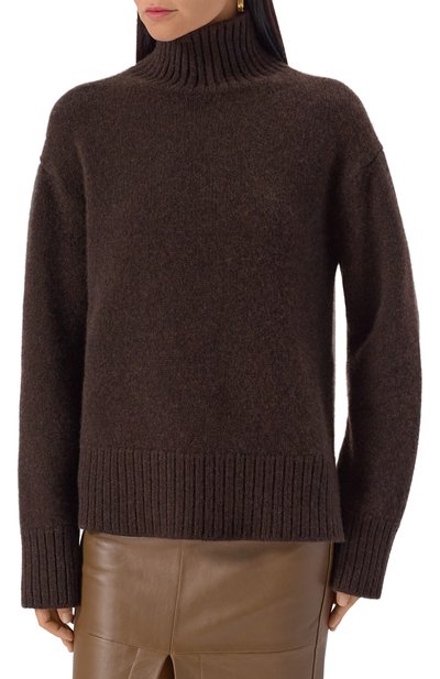 Кашемировый свитер MVST коричневого цвета по цене 155500 руб., арт. MKNSW038/ME24082, фото 3 Кашемировый свитер MVST, арт. MKNSW038/ME24082, фото 3