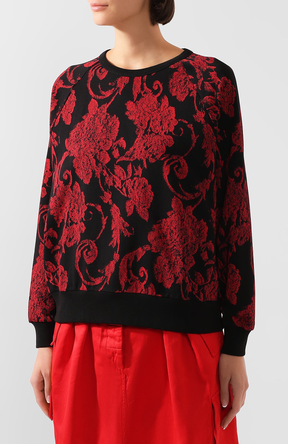 Хлопковый свитшот DRIES VAN NOTEN, арт. 201-31101-9627, фото 3
