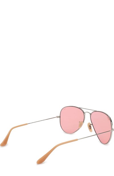 Солнцезащитные очки RAY-BAN розового цвета по цене 19950 руб., арт. 3025-9065V7, фото 4 Солнцезащитные очки RAY-BAN, арт. 3025-9065V7, фото 4