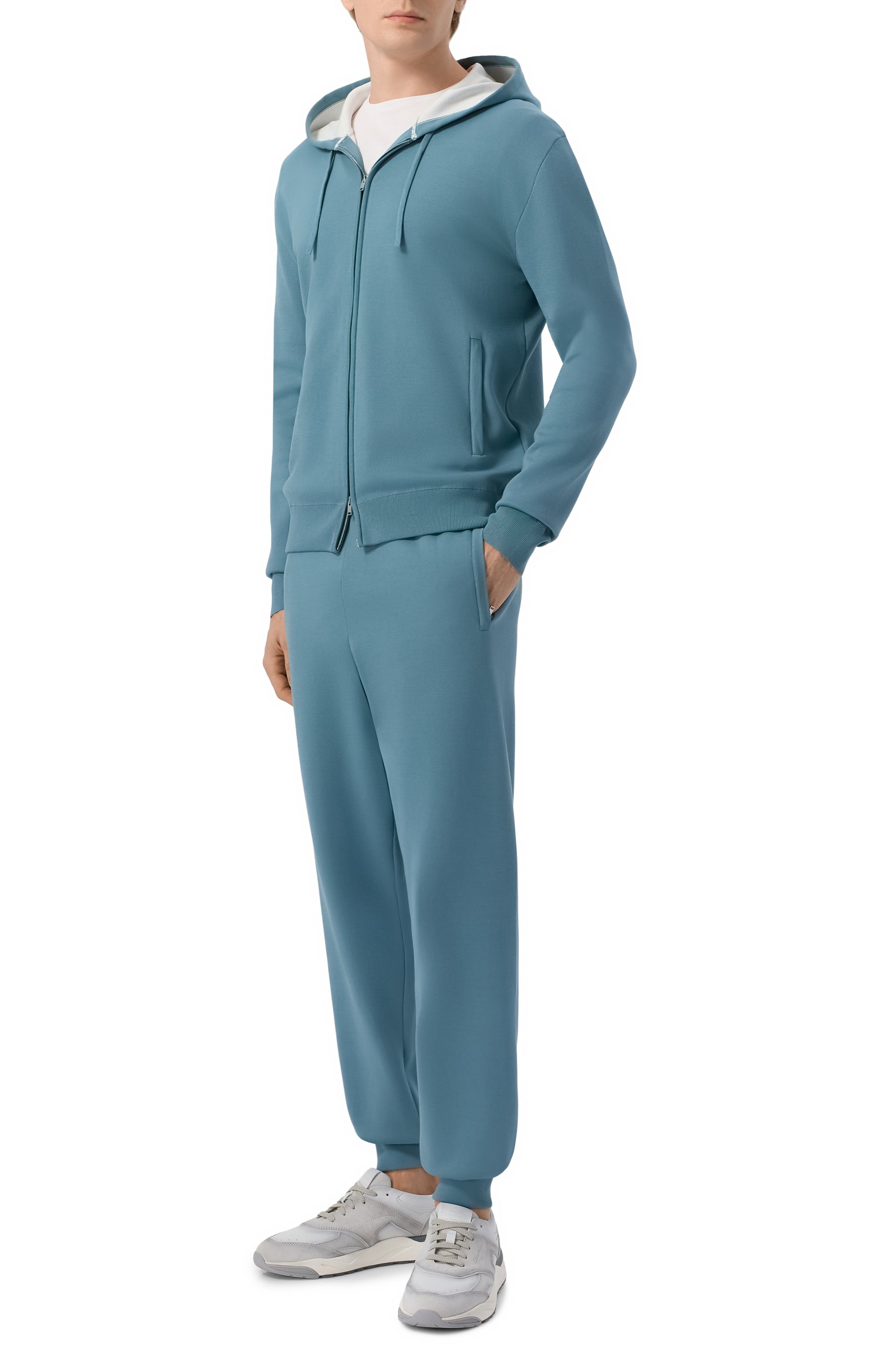 Джоггеры из хлопка и шелка MVST, арт. M26.CSM.K421/M0142-C0TT0N/SILK, фото 2