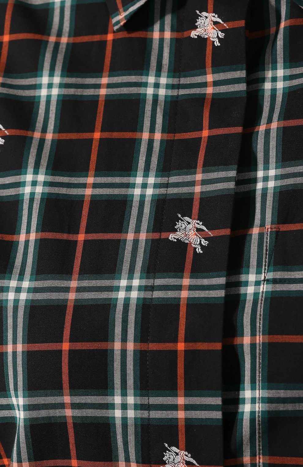 Хлопковая рубашка BURBERRY, арт. 8006286, фото 5