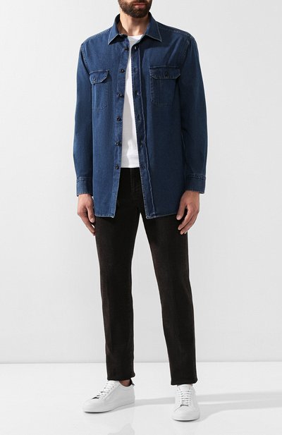 Джинсовая рубашка BRIONI, арт. SCAZ0L/08D30, фото 2