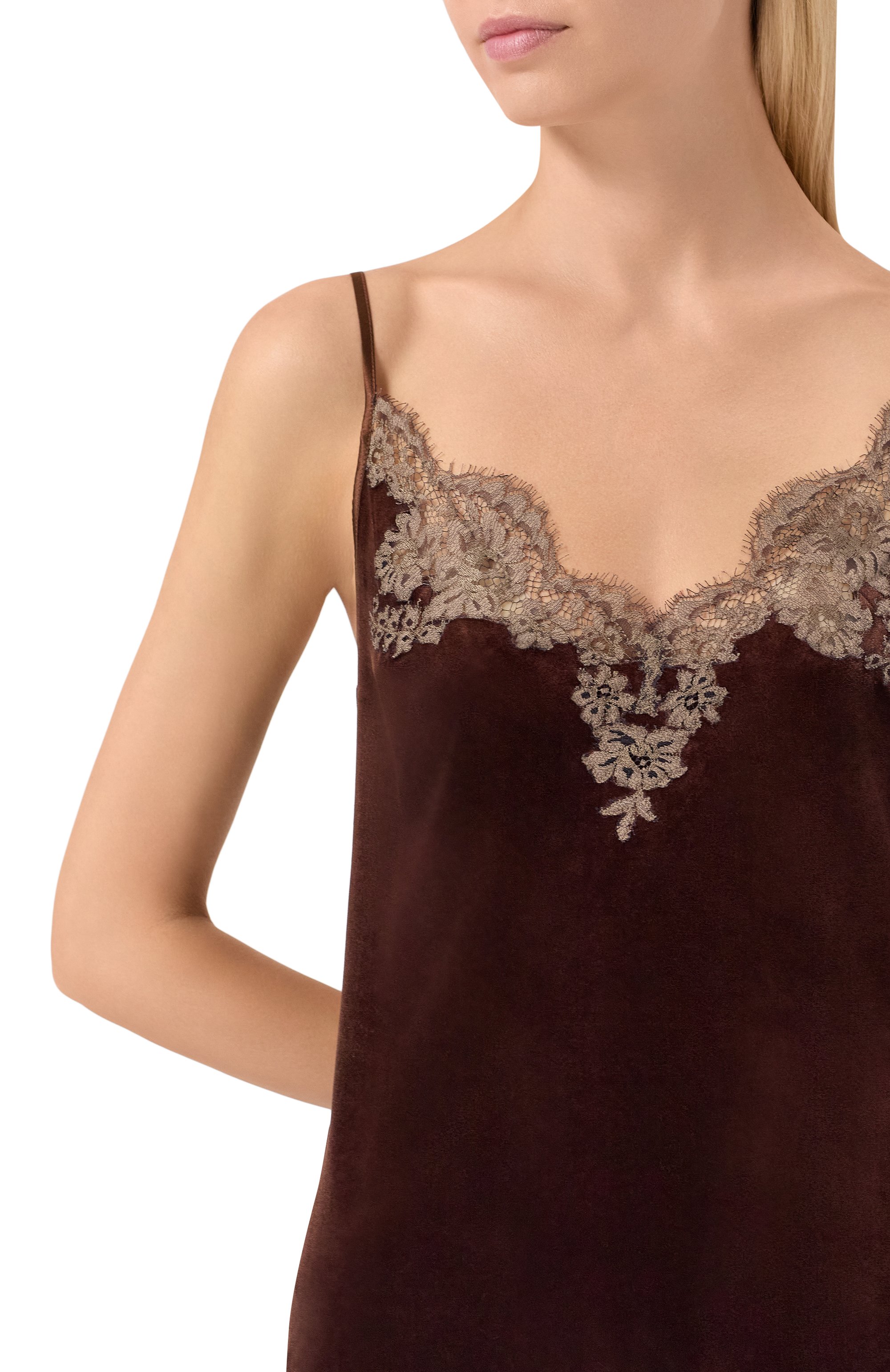 Бархатная сорочка I.D. SARRIERI, арт. L7120, фото 5