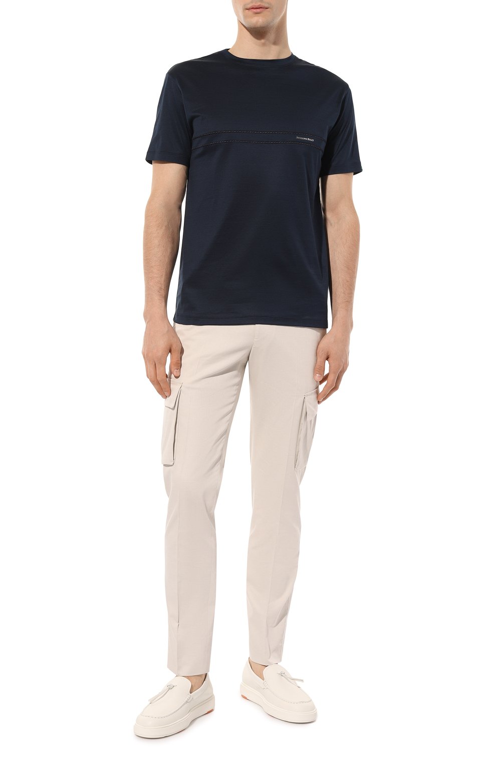 Хлопковая футболка STEFANO RICCI, арт. MNH3202370/TE0001, фото 2