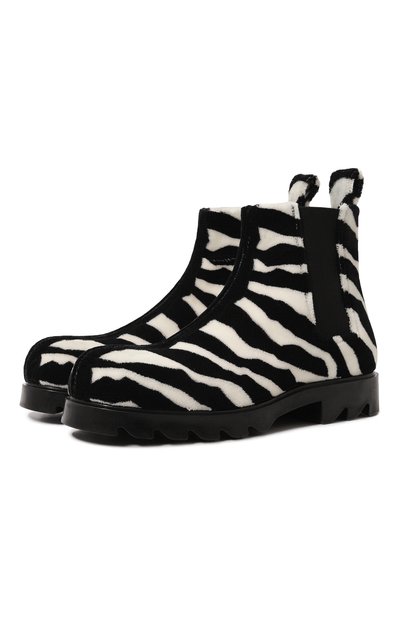 Мужские текстильные челси strut BOTTEGA VENETA, арт. 682125/V1H30