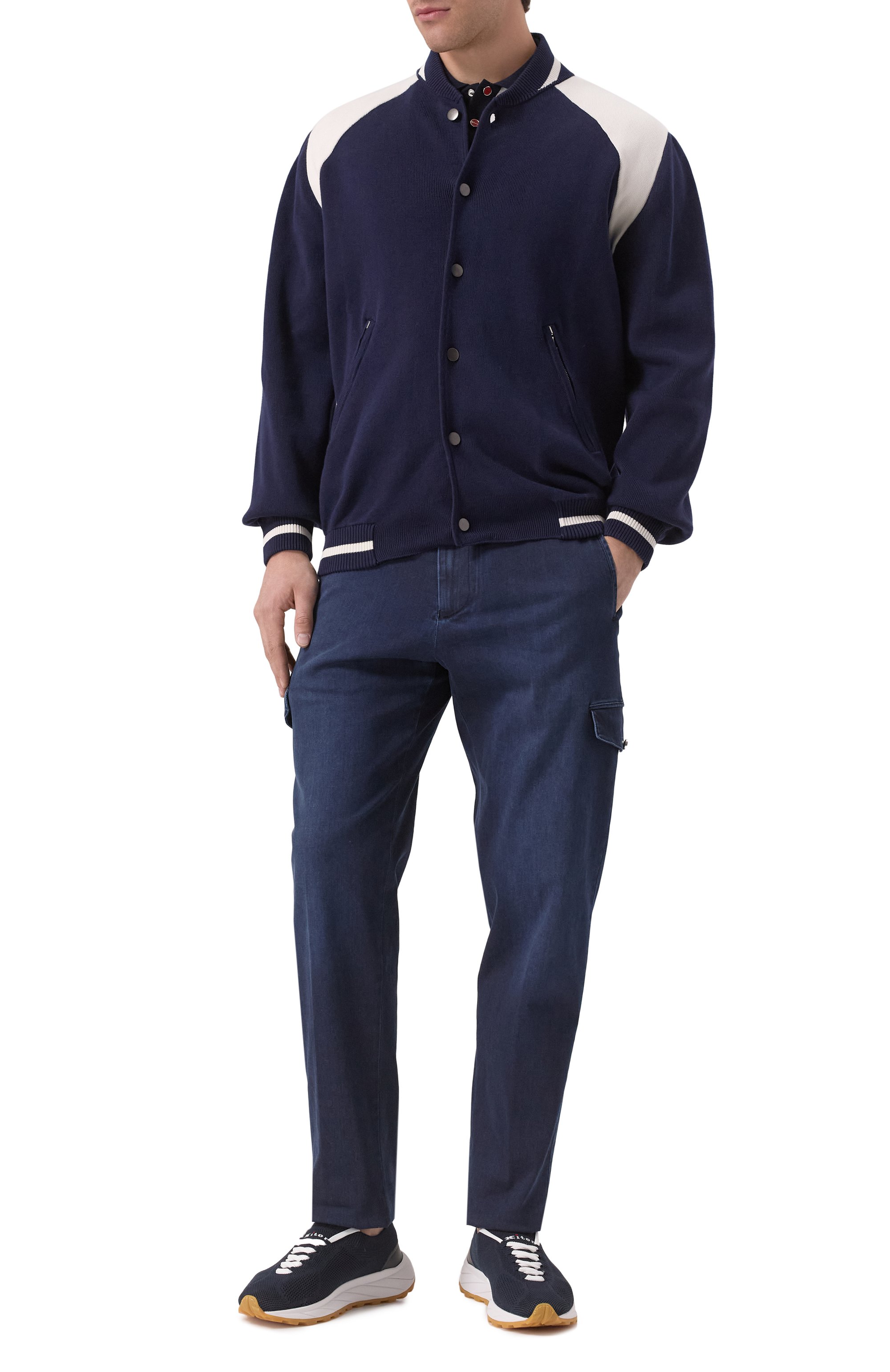 Хлопковый бомбер KITON, арт. UMM064301, фото 2