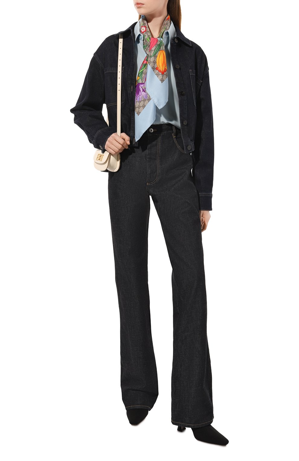 Шелковый платок GUCCI, арт. 602585 3G001, фото 2