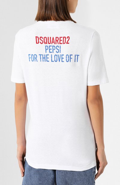 Хлопковая футболка DSQUARED2, арт. S73GC0259/S22507, фото 4